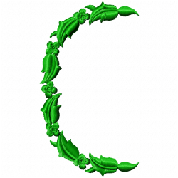 Flowers And Tree Embroidery Design 1